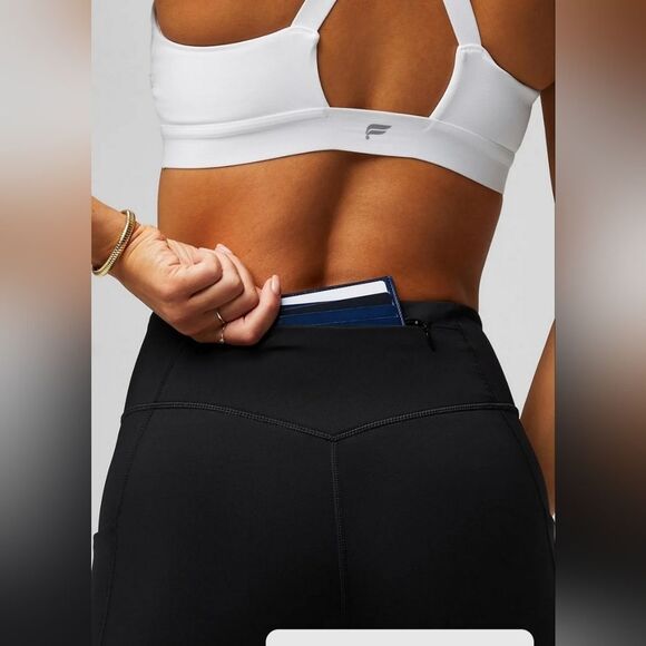 Fabletics Anywhere Motion365+ High-Waisted Utility Legging Black NWT in pkg - Picture 4 of 9